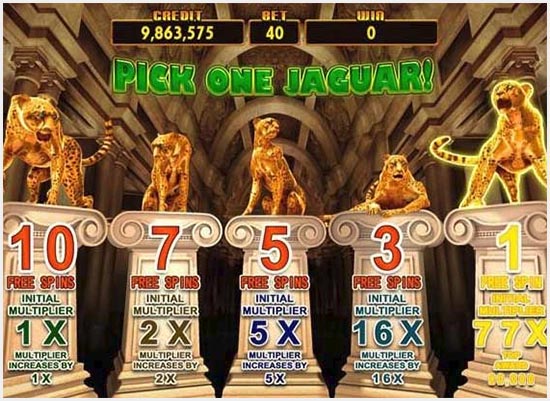 free spin slot golden jaguar