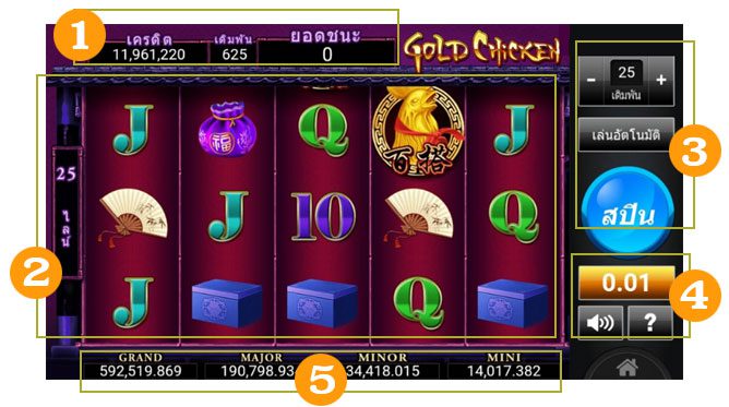 gold chicken slot game