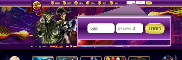 login slot website