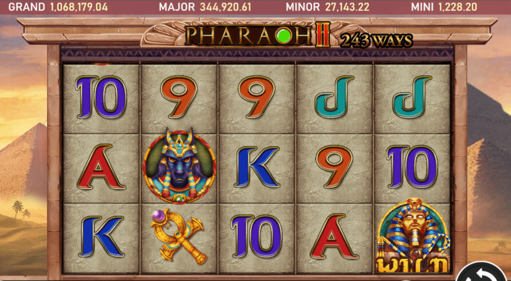 เกมสล็อต Pharaoh II (2) จากค่ายเกม RSG บน Gclub Casino