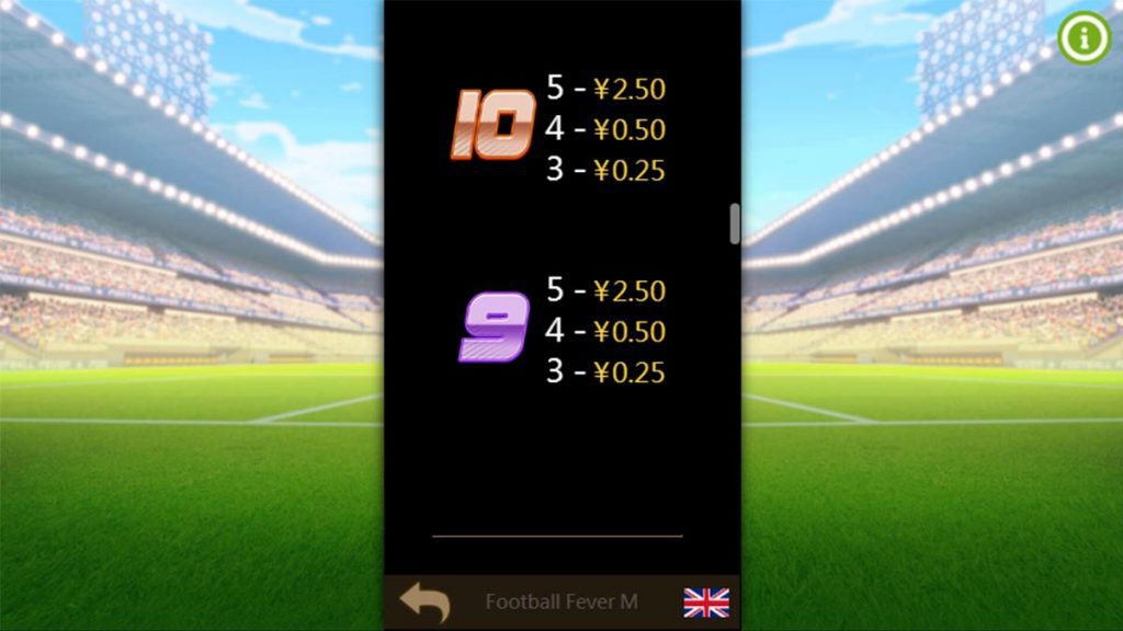 สล็อต Football Fever M CQ9 สัญลักษณ์ทั่วไป 4