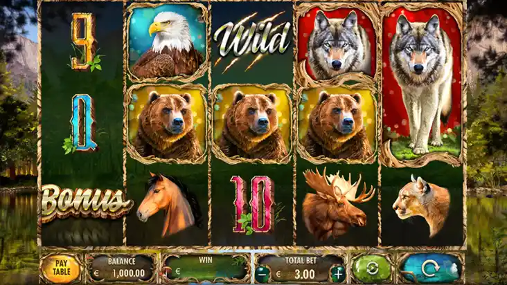 Wild Animals slot สล็อตสัตว์ป่า