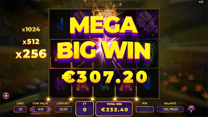 Mega Win Rapter DoubleMax