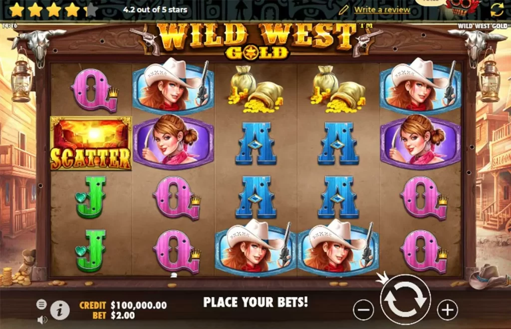 Wild West Gold Slot ทดลองเล่นฟรี