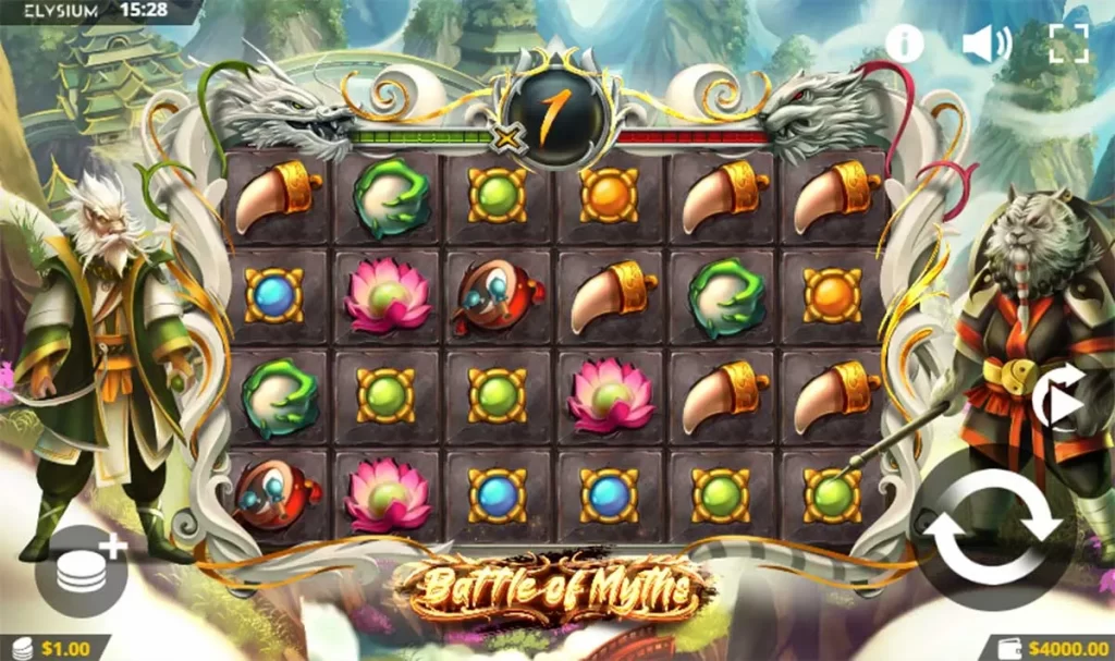 Battle Of Myths slot ทดลองเล่นฟรี